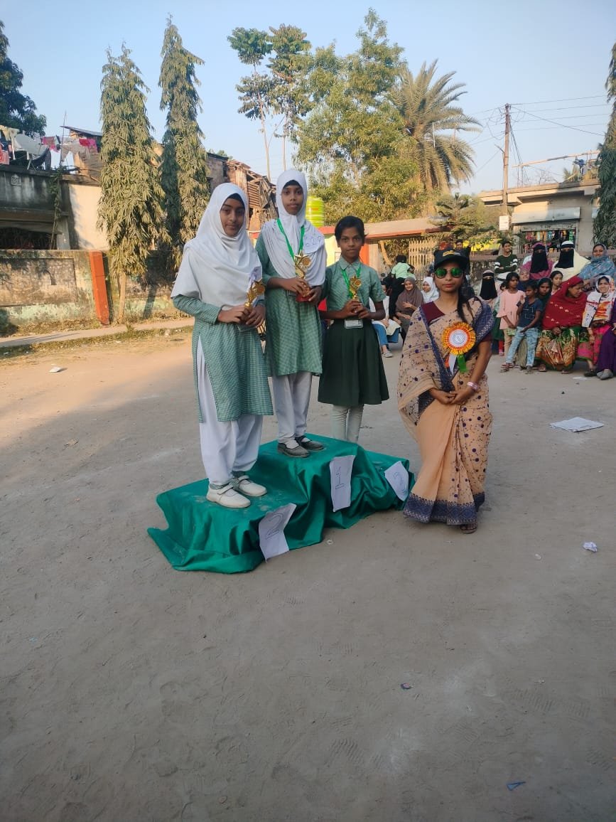 Sports prize distribution